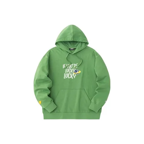Anta Life Collection Звезда Удача Зеленый Унисекс Свитшоты