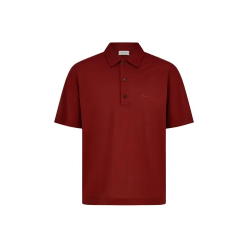 FERRAGAMO SS25 Поло Мужское Красное