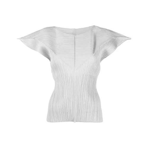 PLEATS PLEASE ISSEY MIYAKE FW22 Рубашка Мужская Серого цвета