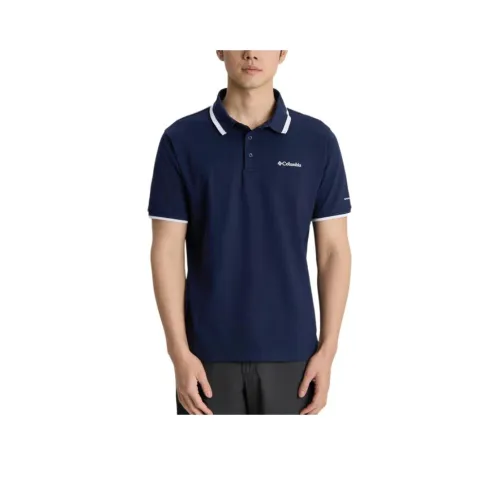 Мужское поло Columbia co-brand морской синий