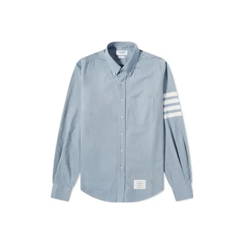 THOM BROWNE· Рубашка Весенний Осенний Мужской Синий