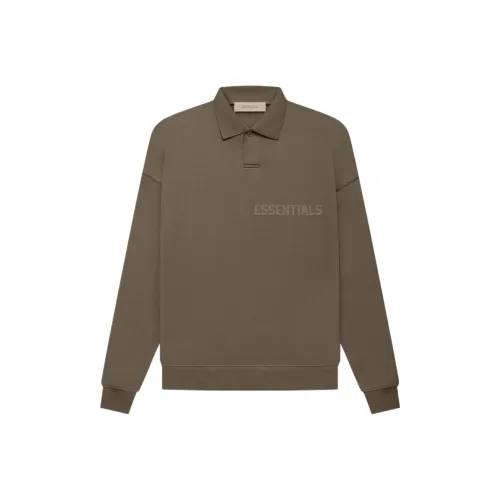 Fear of God ESSENTIALS Дерево Кофейный Мужское Поло