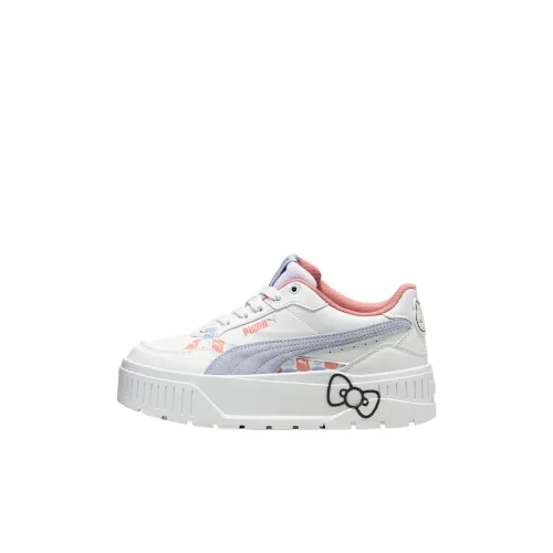 Hello Kitty X PUMA CARMEN Детские Скейтборды Белый Малыш