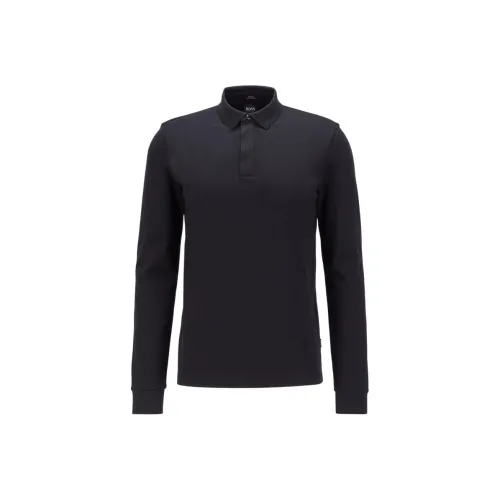 Hugo Boss FW22 Поло Мужское Темно-синий