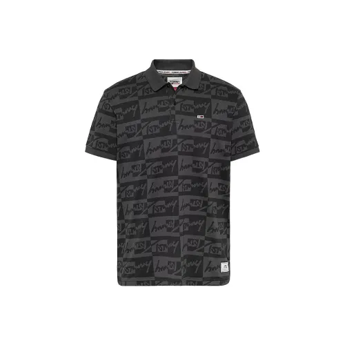 Tommy Hilfiger Мужская черная поло