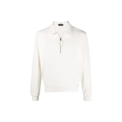 TOM FORD Белая Мужская Поло