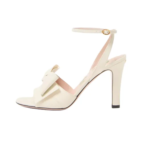 Valentino BOWOW One Ремешок Сандалии 9,5 см Женские Экрю