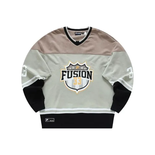 FILA FUSION Толстовка Мужская Серого цвета Duckling