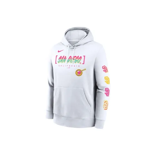 Nike x MLB San Diego Padres Городской Connect Клуб Свитшот Мужской Белый