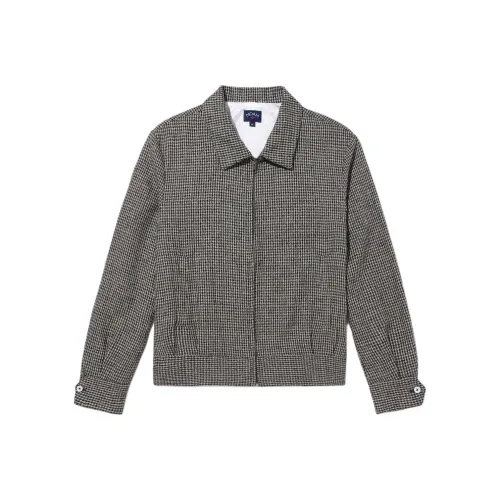 NOAH SS24 Рубашка Мужская Черная Серый