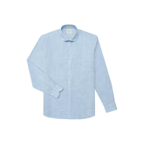 Camicissima Light Gray Blue Мужские Рубашки