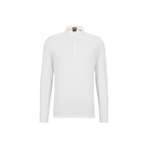 Hugo Boss Белая Мужская Поло