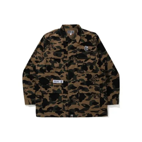 A BATHING APE Мужские рубашки