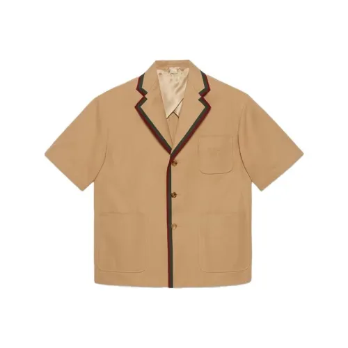 GUCCI Желтые Мужские Рубашки