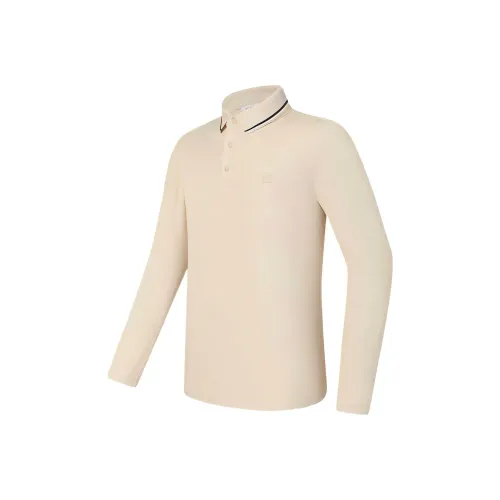 FILA GOLF серия Поло Мужское Коричневый Бежевый Хаки