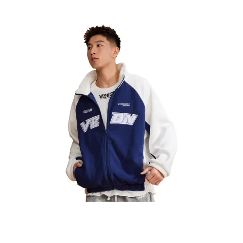 VEIDOORN Толстовка Куртка Унисекс Resolve Синий Белый