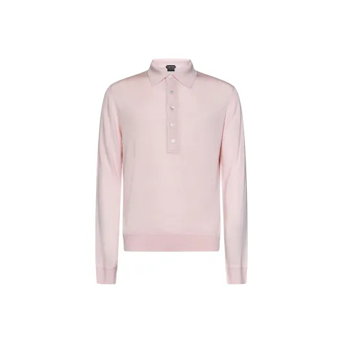 TOM FORD Мужская Поло Розовая