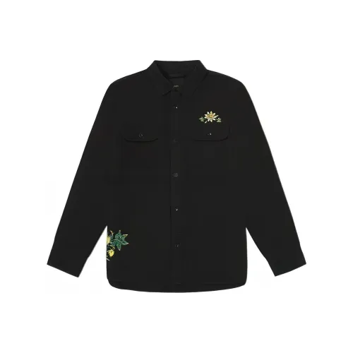 VANS Greener Grounds Рубашка Мужская Черная