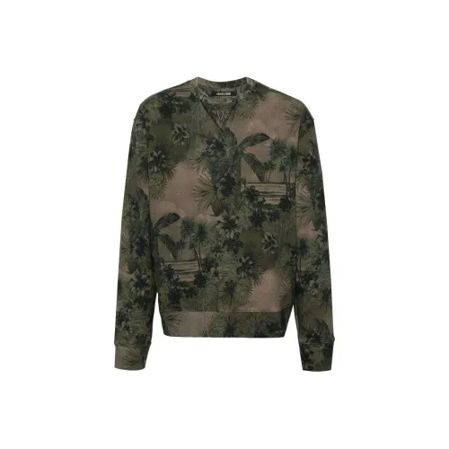 Roberto Cavalli SS24 Свитшот Мужской Хаки