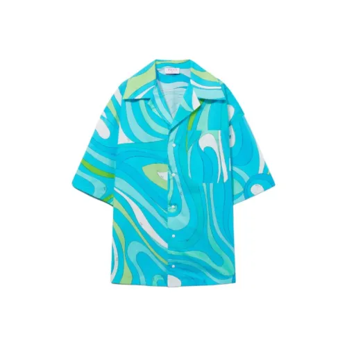EMILIO PUCCI Рубашка Мужская Многоцветная