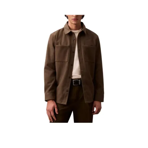 Calvin Klein Рубашка Мужская Asphalt Rubble