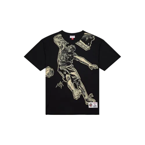 MITCHELL NESS x NBA MN Celebrity Hall T-Shirt Мужской Черный