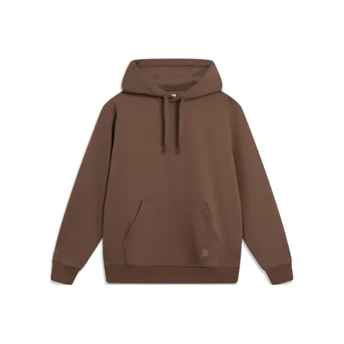 LINING Sports Lifestyle Collection China Color Collection Толстовка Унисекс Молочный Кофейный Умбра