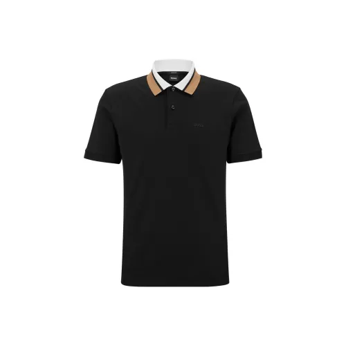 Hugo Boss Мужская черная поло