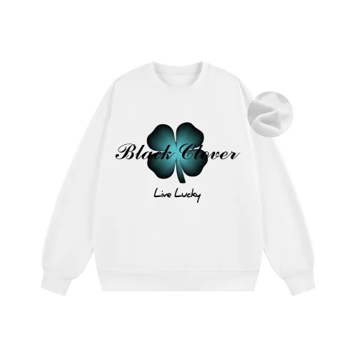 Черный клевер Унисекс Толстовки