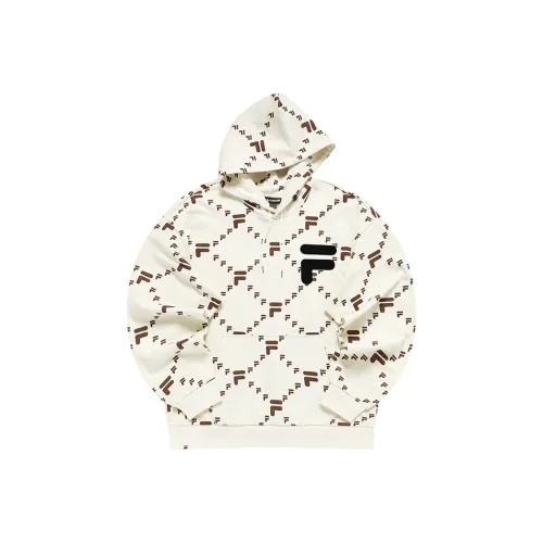 FILA FUSION Винтажный Белый Унисекс Свитшоты