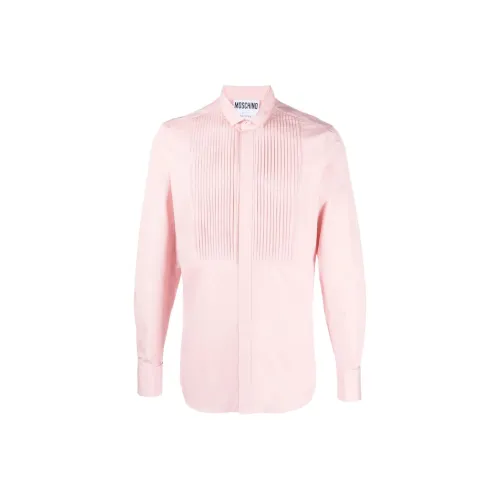 MOSCHINO Розовые Мужские Рубашки