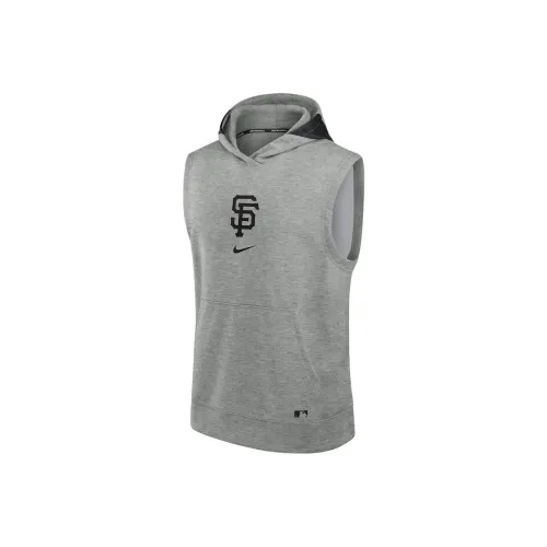 Nike MLB Коллаборация Аутентичный San Francisco Giants Свитшот San Francisco Giants Мужской Серый