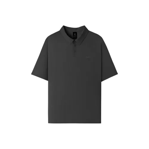 Skechers SKECHLUXE SS25 Поло Мужское Полночный Черный