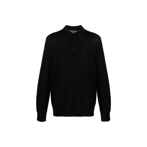 MICHAEL KORS Мужская черная поло