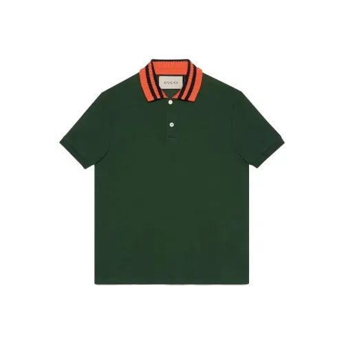 GUCCI Зеленая Мужская Поло
