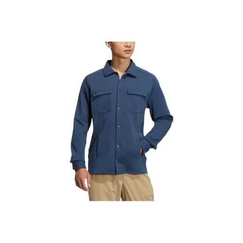 Adidas Blue Men's Shirts Адидас Синий Мужские Рубашки