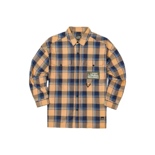 Мужская рубашка Lee co-branded Salmon