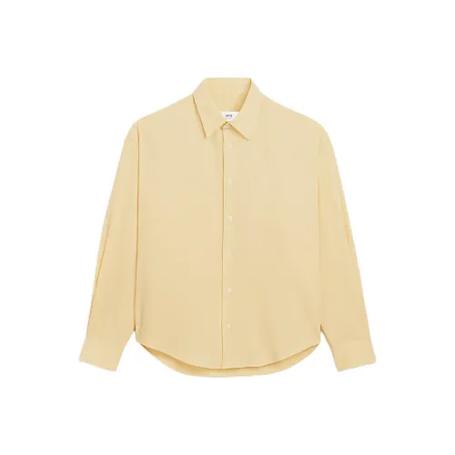 AMIPARIS SS24 Рубашка Унисекс Кремовый