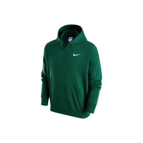 Nike Толстовка Мужская Каньон Зеленый Белый