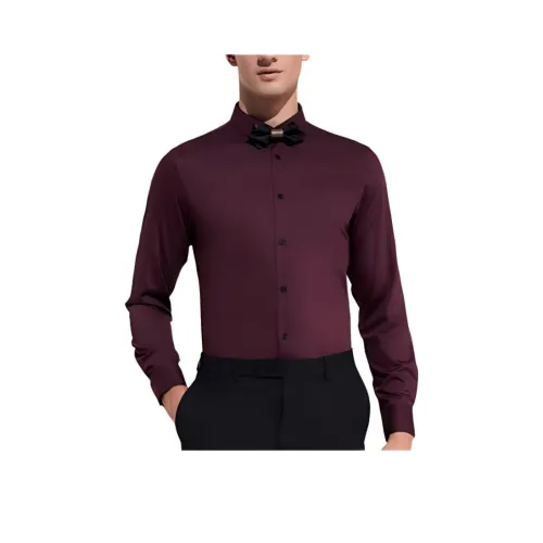 SAINT ANGELO Рубашка Мужская Охра Красный