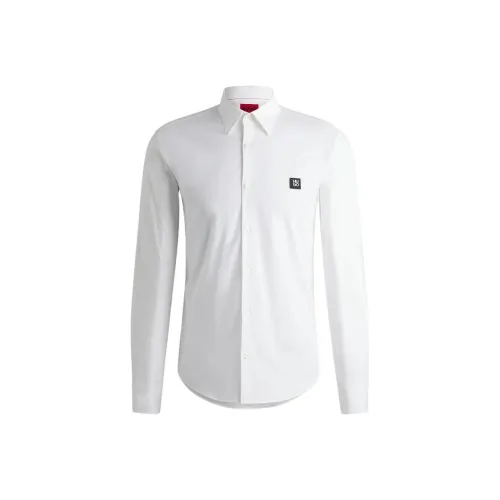 Hugo Boss Белые Мужские Рубашки