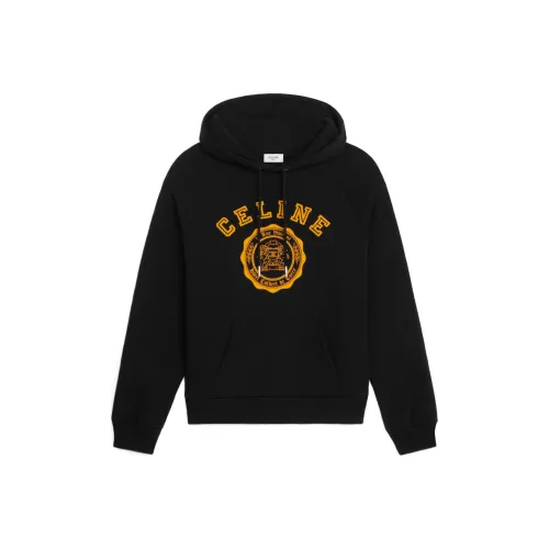 Celine SS24 Свитшот Мужской Черный