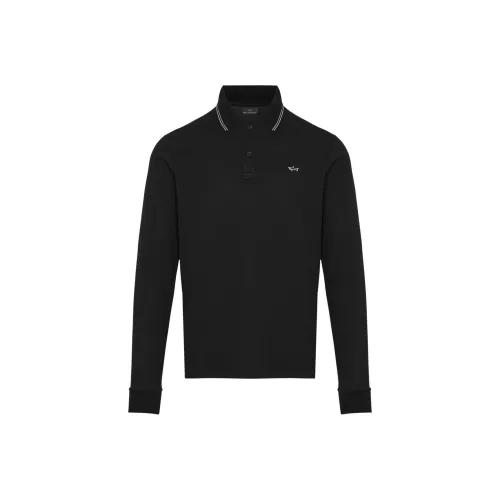 Paul Shark Yachting Поло Мужское Черное