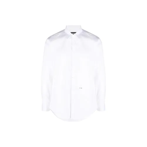 DSQUARED 2 Белые Мужские Рубашки