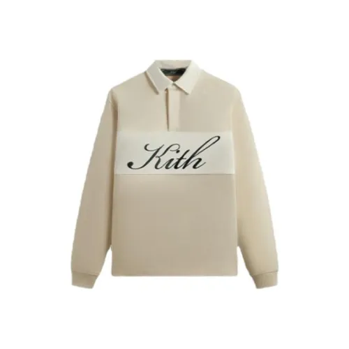 KITH FW23 Песочный Унисекс Поло
