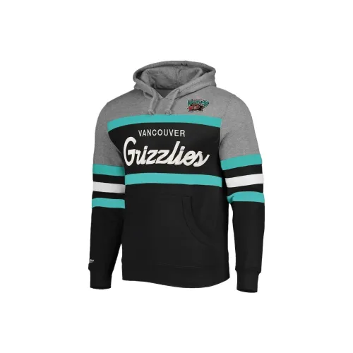 NBA x MITCHELL NESS Vancouver Grizzlies Team Толстовка Мужская Серый Черный