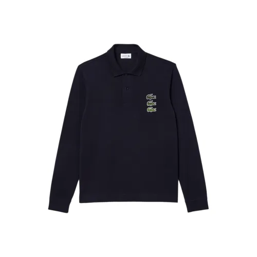 LACOSTE Поло Мужское Морской Синий