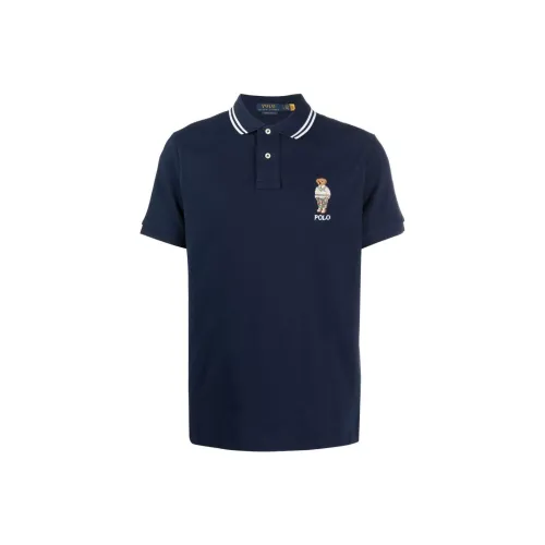 Polo Ralph Lauren Морской Синий Мужское Поло