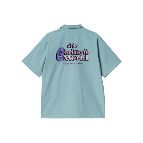 Carhartt WIP Рубашка Унисекс Ice Синий