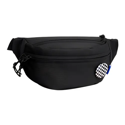 LOHAS Travel Нейлоновая ткань Водонепроницаемая устойчивая к пятнам Слинг-сумка Унисекс Черный